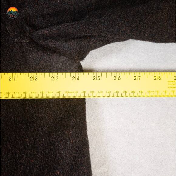 Quality By Kuppenheimer Overcoat Black Wool Cashmere Blend Academia Men's Sz 48 - Picture 6 of 13